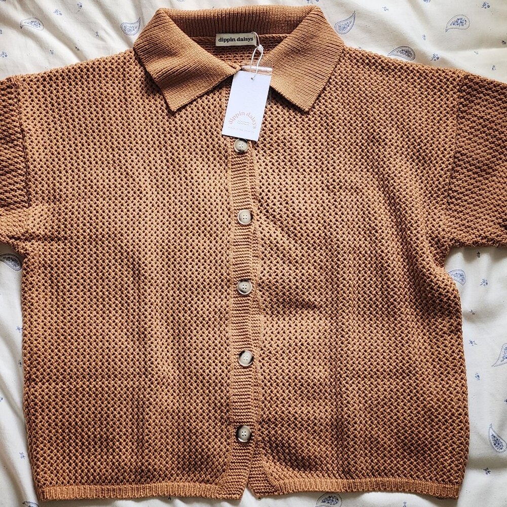 Dippin' Daisies Savannah Button Down Top sz Small